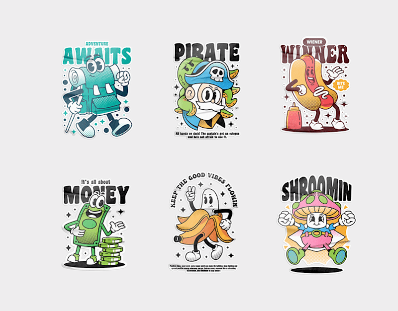 Cover image for Retro Mascot Illustration