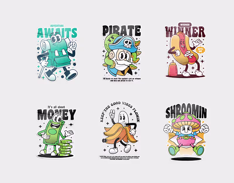 Cover image for Retro Mascot Illustration