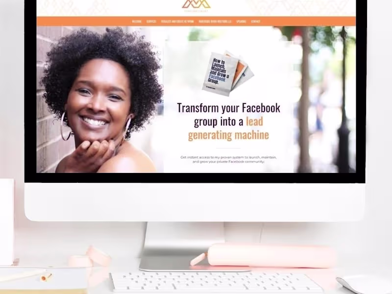 Cover image for Coach Website Design