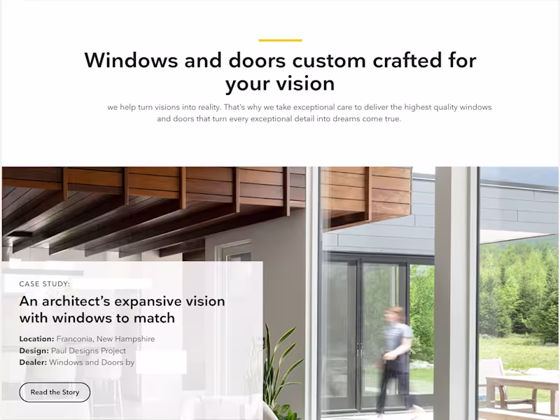 Cover image for Enterprise Component Library for Custom Windows Company