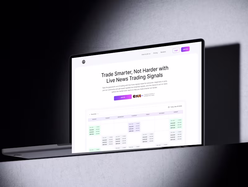 Cover image for News Trading Community Website Design