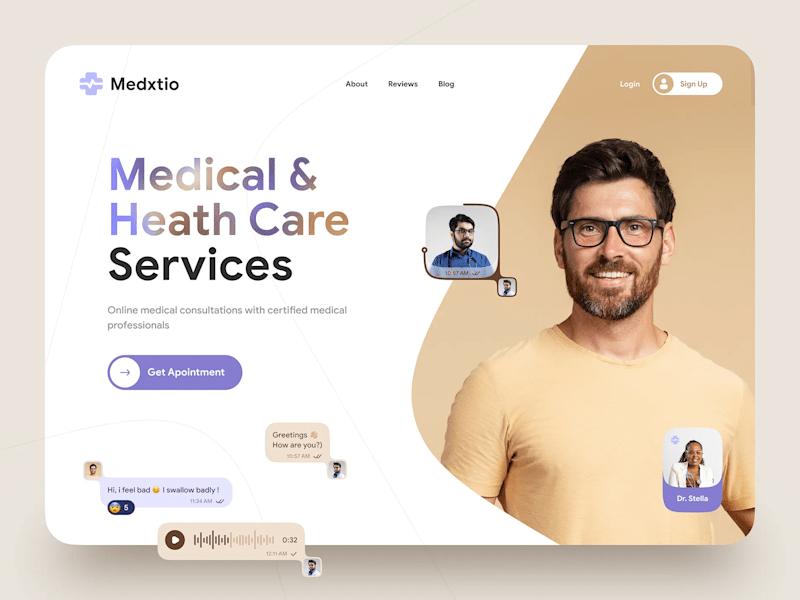 Cover image for Online Medical Consultancy – Web & Mobile App Design & Dev