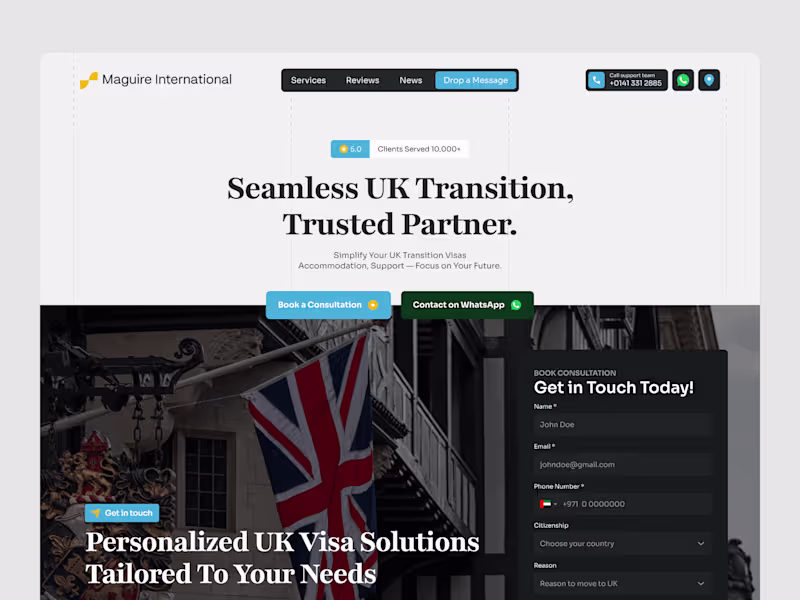 Cover image for Framer Website Design & Development