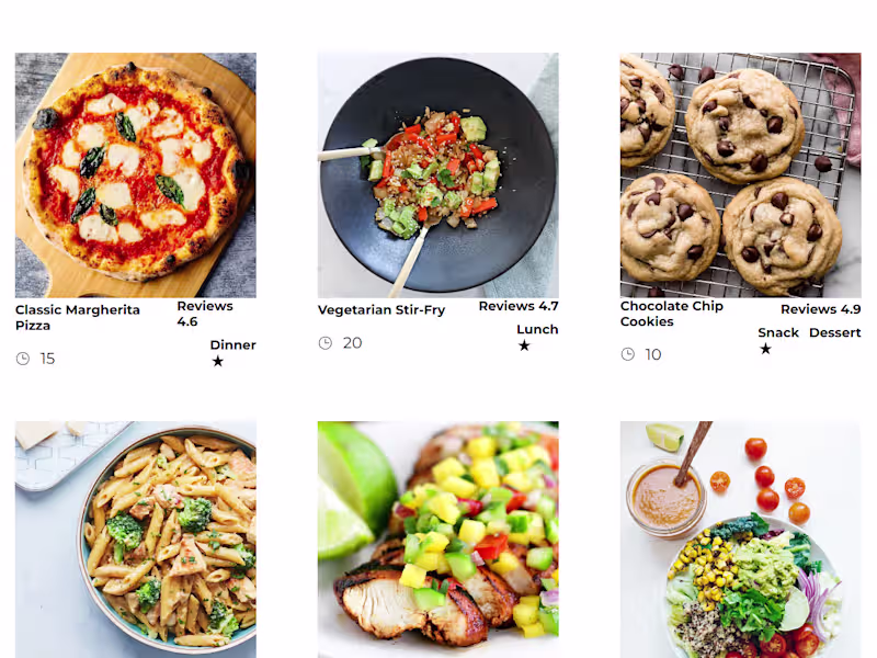 Cover image for Recipe Search Plateform