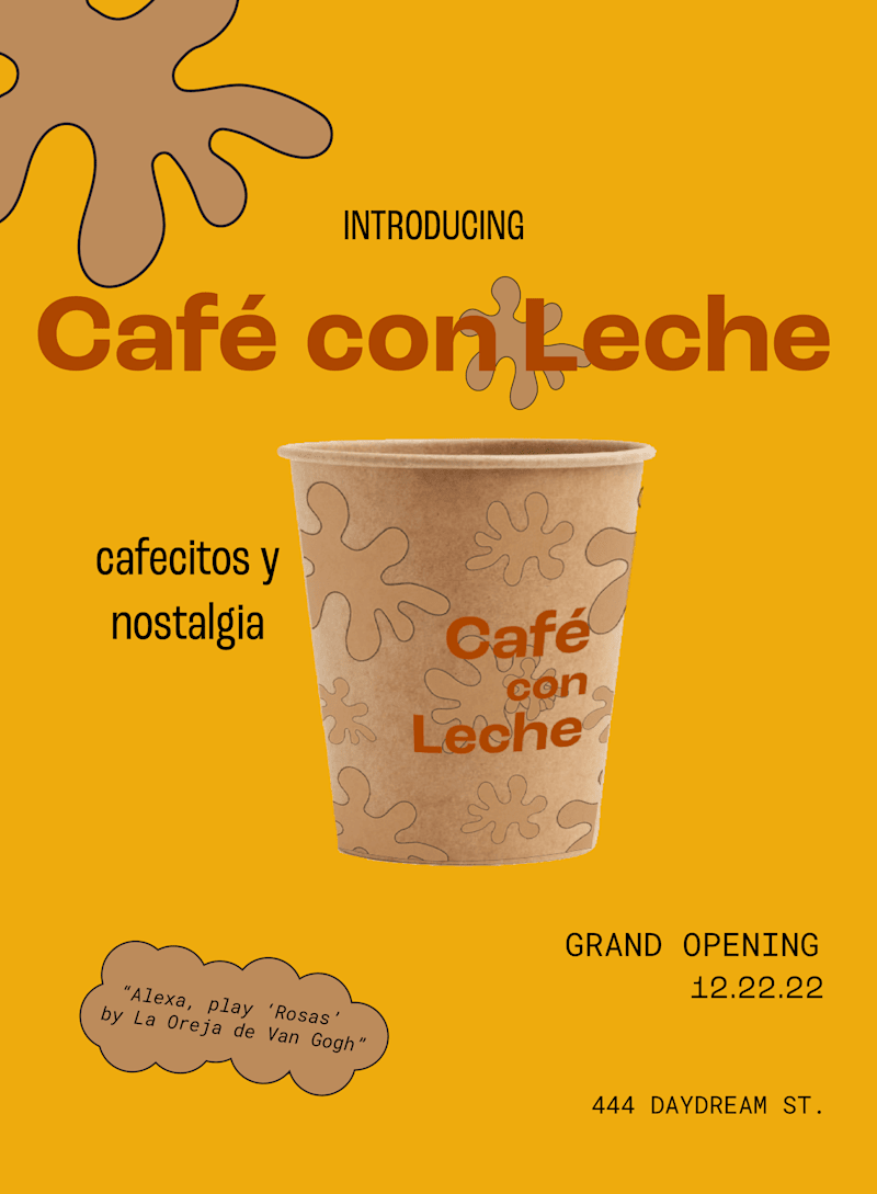 Cover image for Café con Leche | Branding + Web