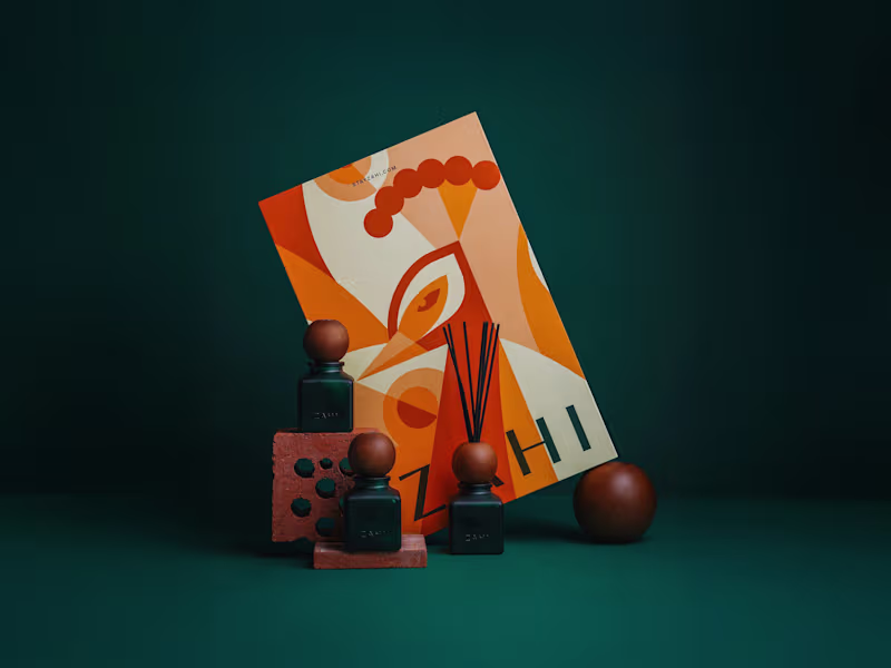 Cover image for ZAHI Visual Branding Project
