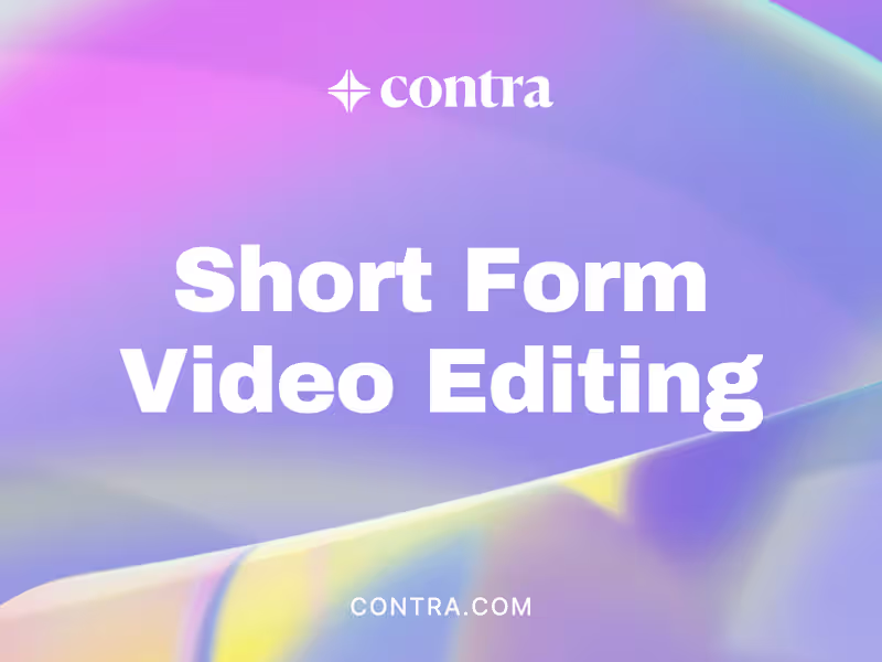 Cover image for Short Video Editing