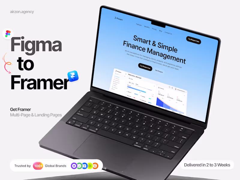 Cover image for Figma to Framer → Websites / Landing Page
