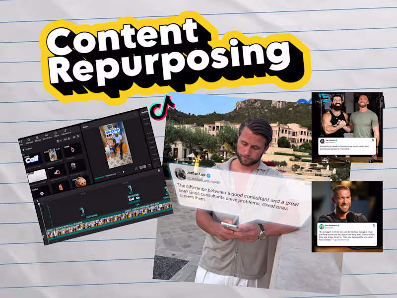 Cover image for Repurposing content for use in other platforms.