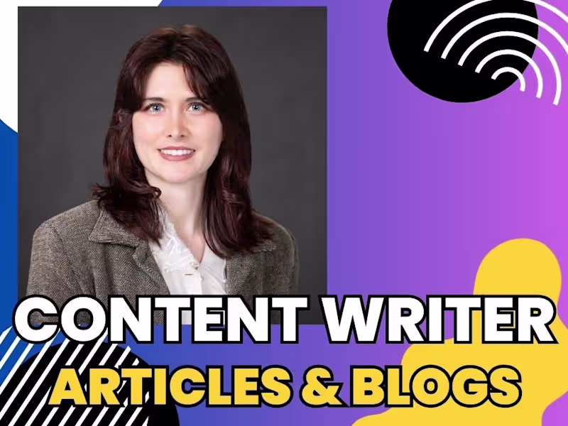 Cover image for I'll create you a professional article or blog