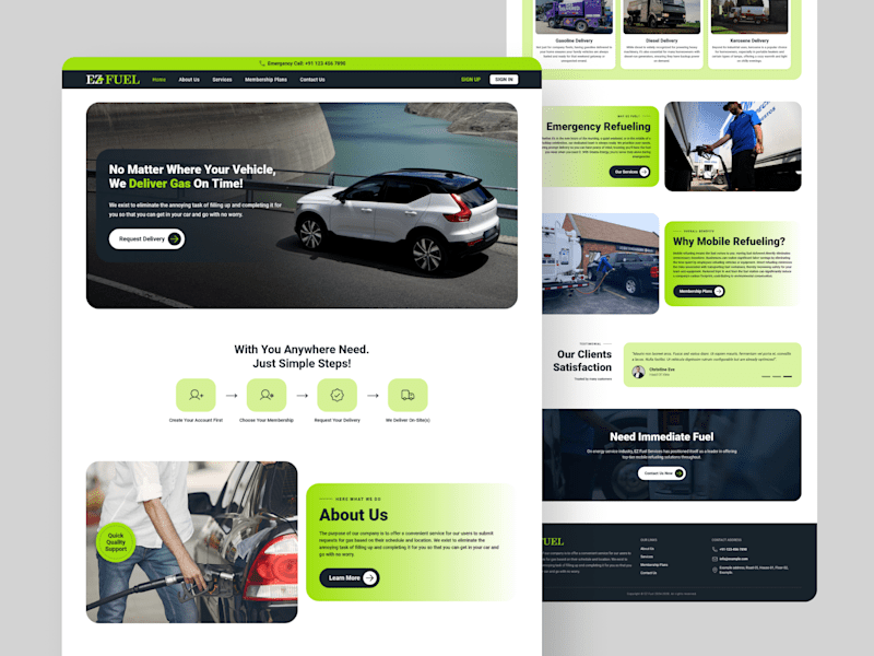 Cover image for EZ Fuel- Fuels Delivery