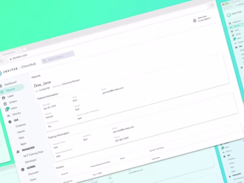 Cover image for Patient Reports - Web App