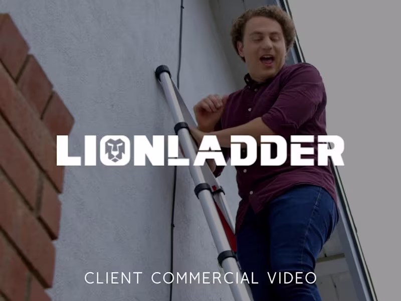 Cover image for Lion Ladder Commercial Video - Made by Envy Creative
