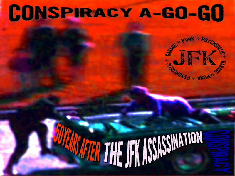 Cover image for Conspiracy A-Go-Go, by Turn Me On, Dead Man Recordings