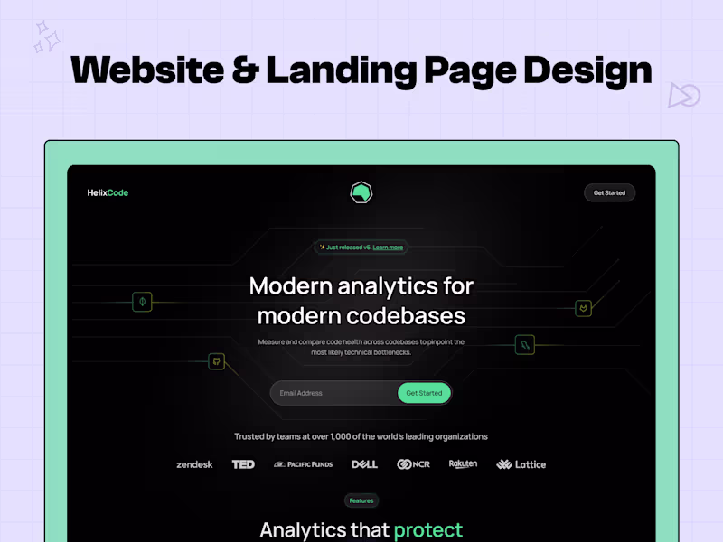 Cover image for Landing Page & Website Design
