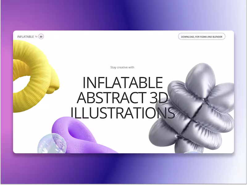 Cover image for Landing page – Inspired by Inflatable