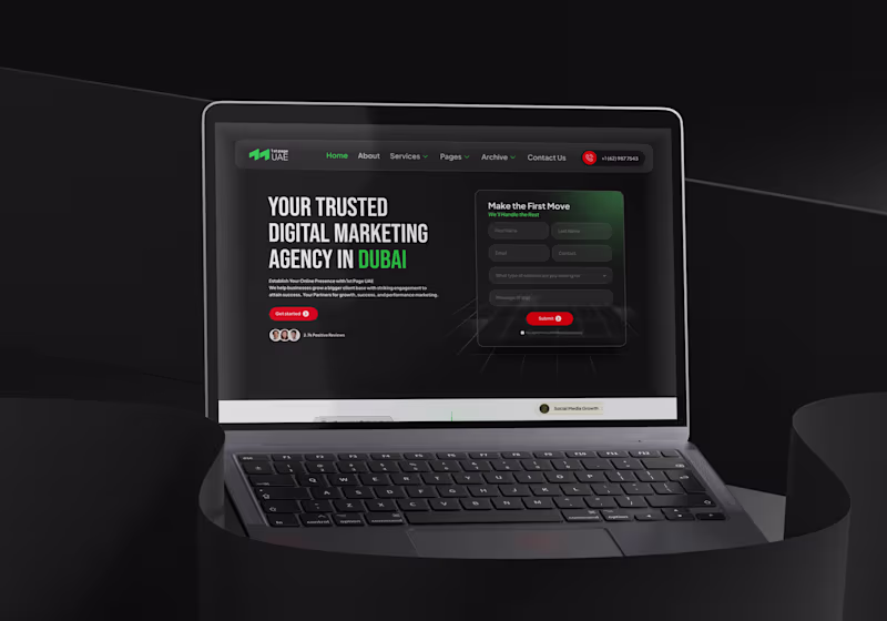 Cover image for This website UI design was