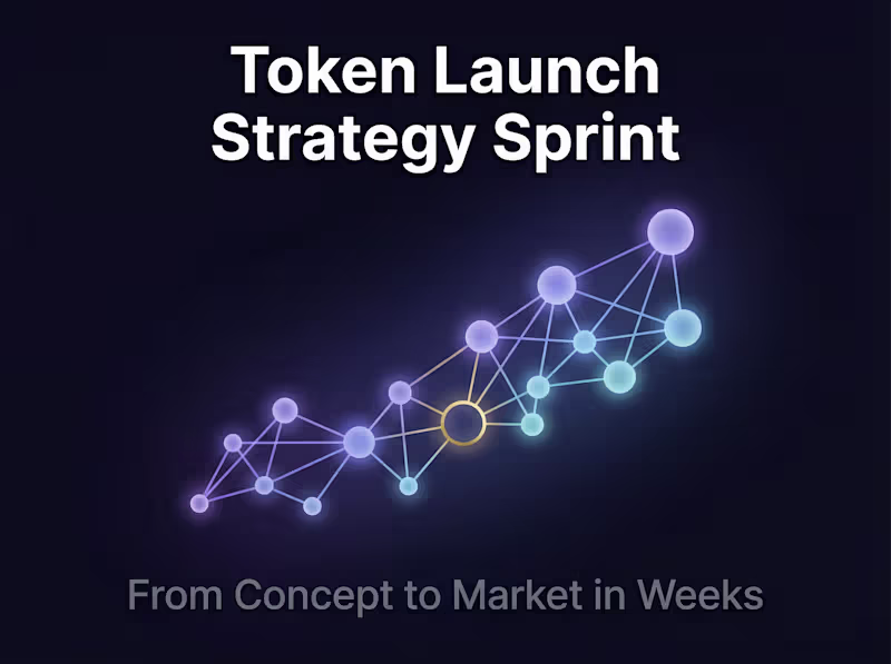 Cover image for Token Launch Strategy Sprint