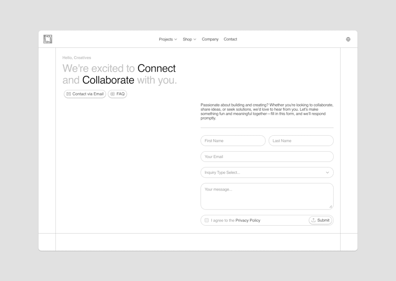 Cover image for Contact page