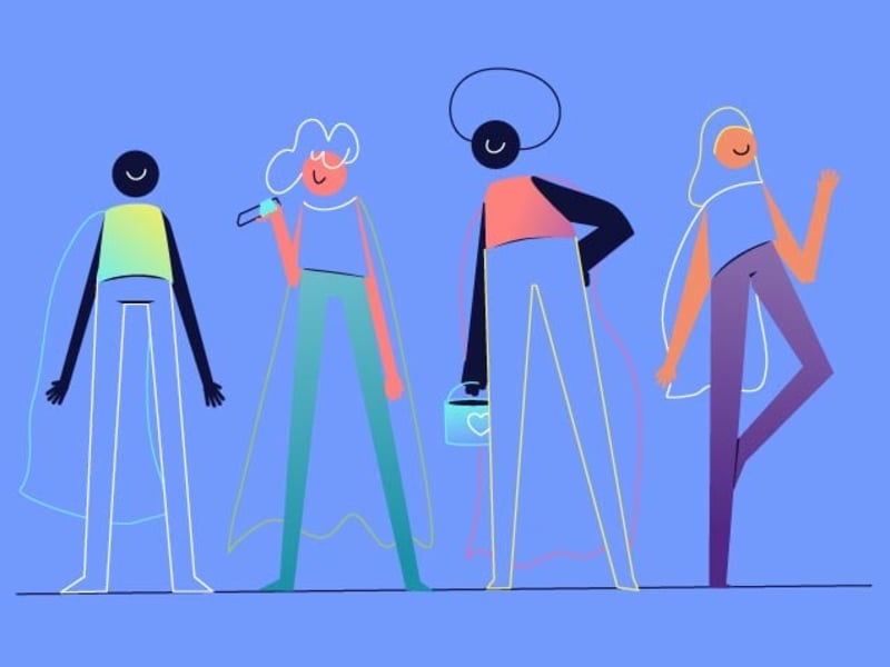 Cover image for Telling stories through colour and motion