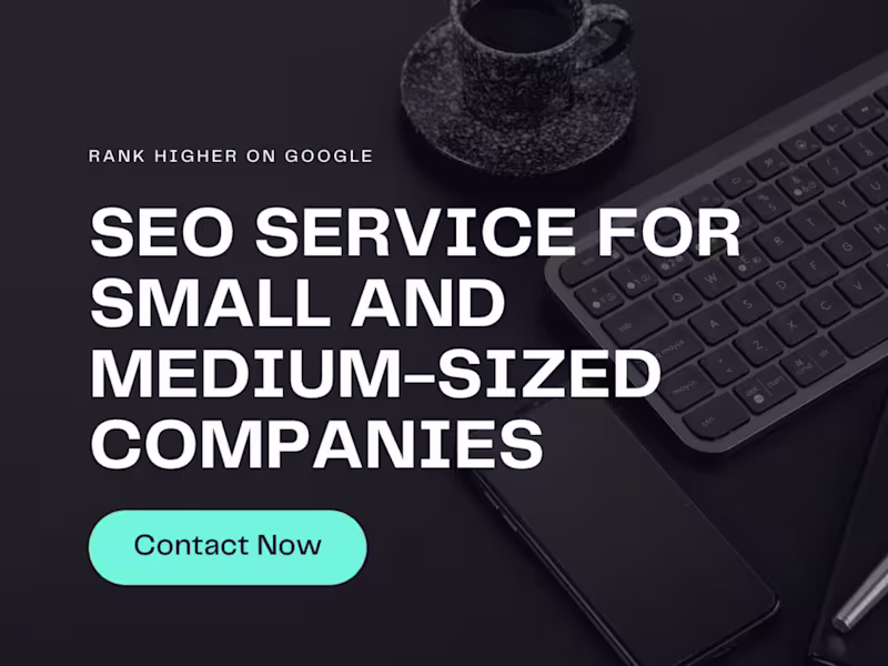 Cover image for  SEO Service For Small And Medium-Sized Companies