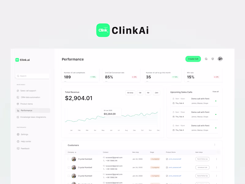 Cover image for ClinqAi Web Application Design.
