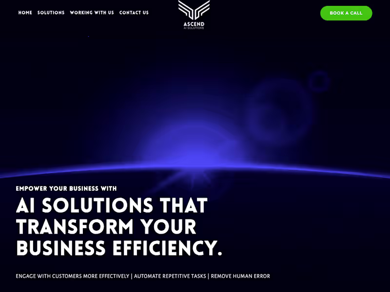 Cover image for Ascend AI Solutions | Business AI Automation Experts