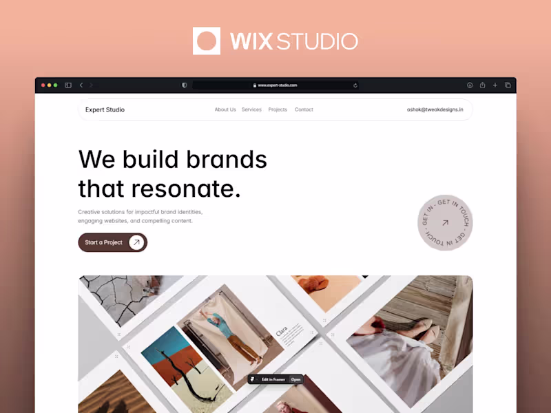 Cover image for Wix Studio Website Development