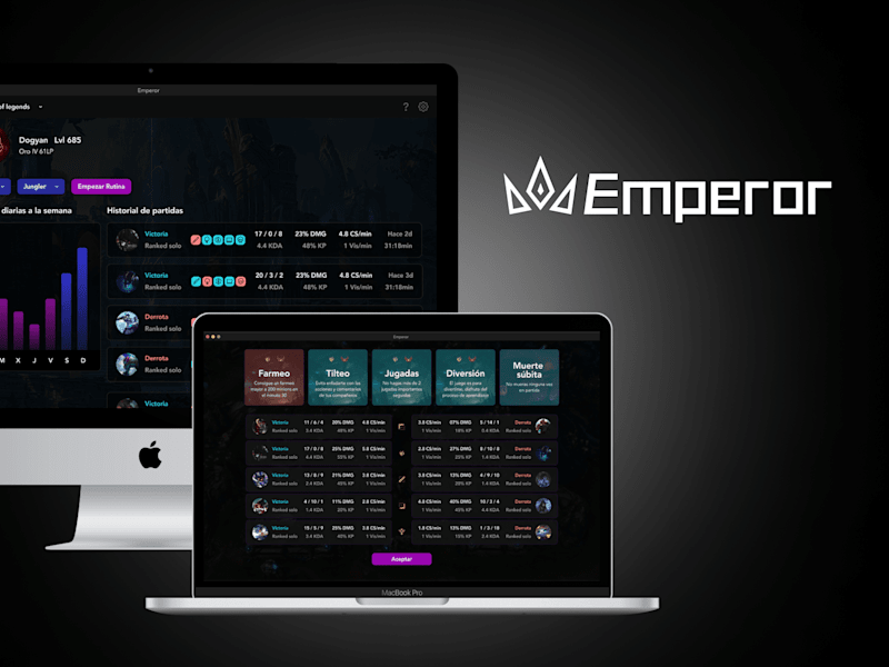 Cover image for Emperor - Desktop App for Video Game Statistics