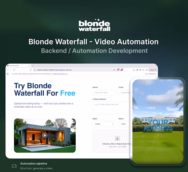 Cover image for Video Gen Automation Pipeline