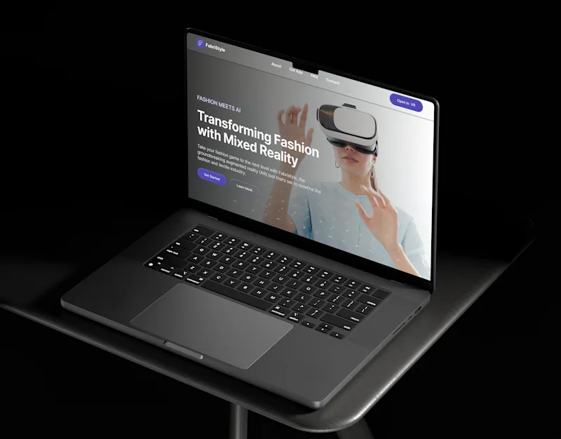 Cover image for Fabristyle MR Website | Landing Page