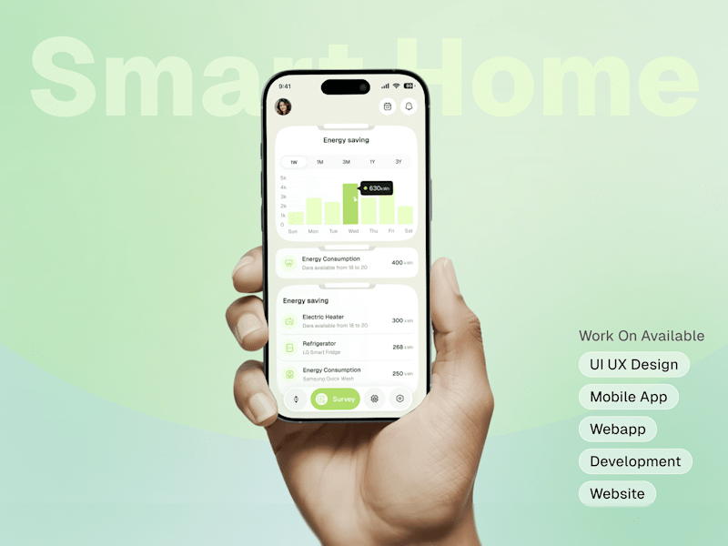 Cover image for Smart Home Management Mobile App Development