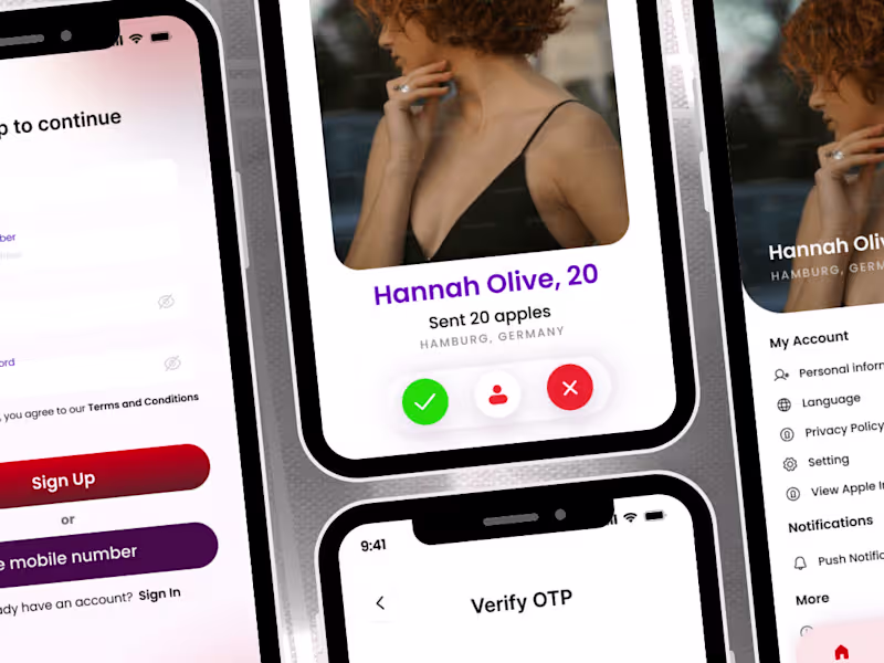 Cover image for Determined Application Designer with 3years of experience.