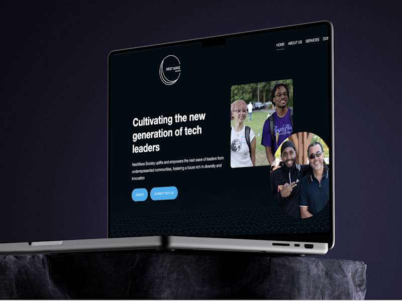 Cover image for Next Wave Society – Logo & Brand Identity
