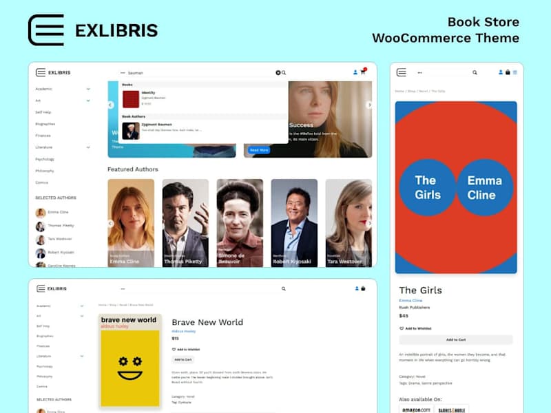 Cover image for Book Store Theme (WordPress and WooCommerce)