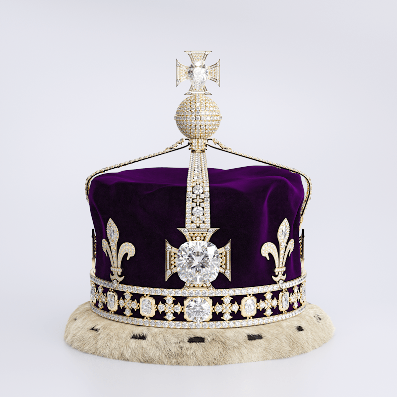 Cover image for Queen Elizabeth - The Queen Mother's Crown 1937