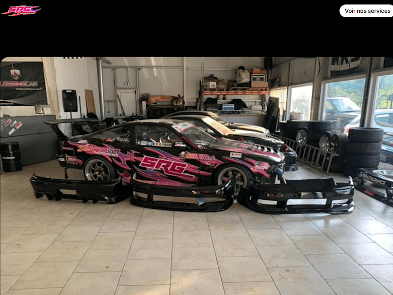 Cover image for Street Racing Garage – Modern Car Garage