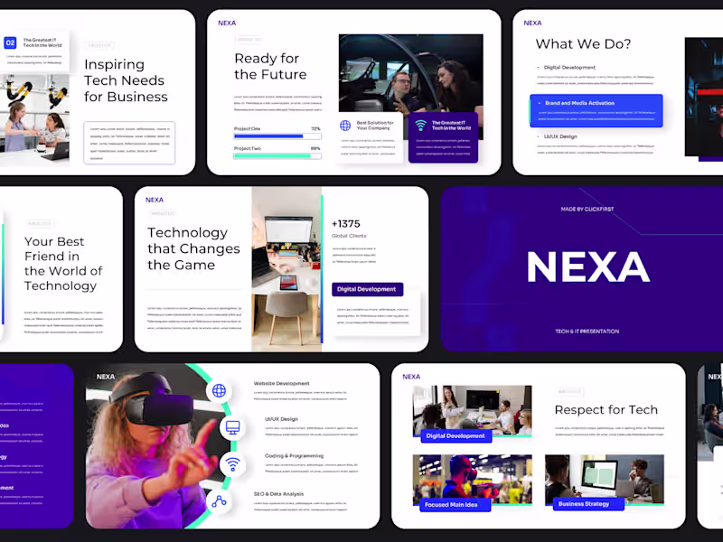 Cover image for I will design professional presentation in powerpoint or canva