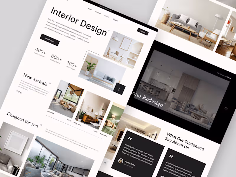 Cover image for I will design UI UX responsive website on figma