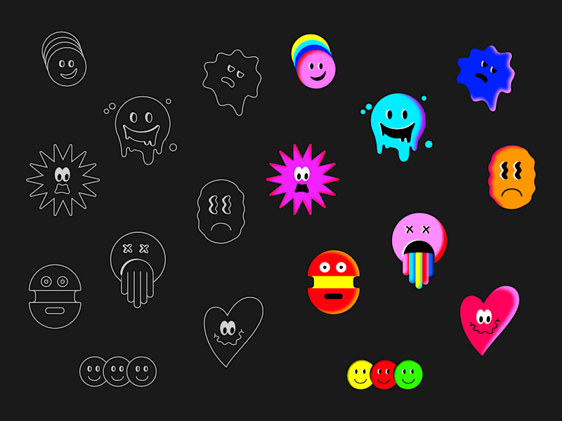 Cover image for Motion Stickers Pack