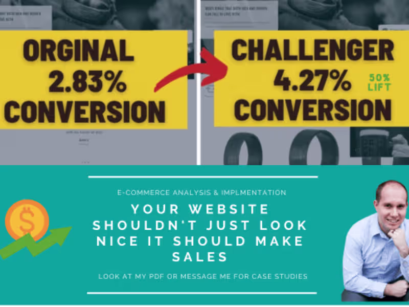 Cover image for I will walk you through increasing your sites conversion rate