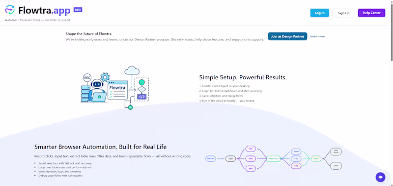 Cover image for Flowtra Automation Tool Development