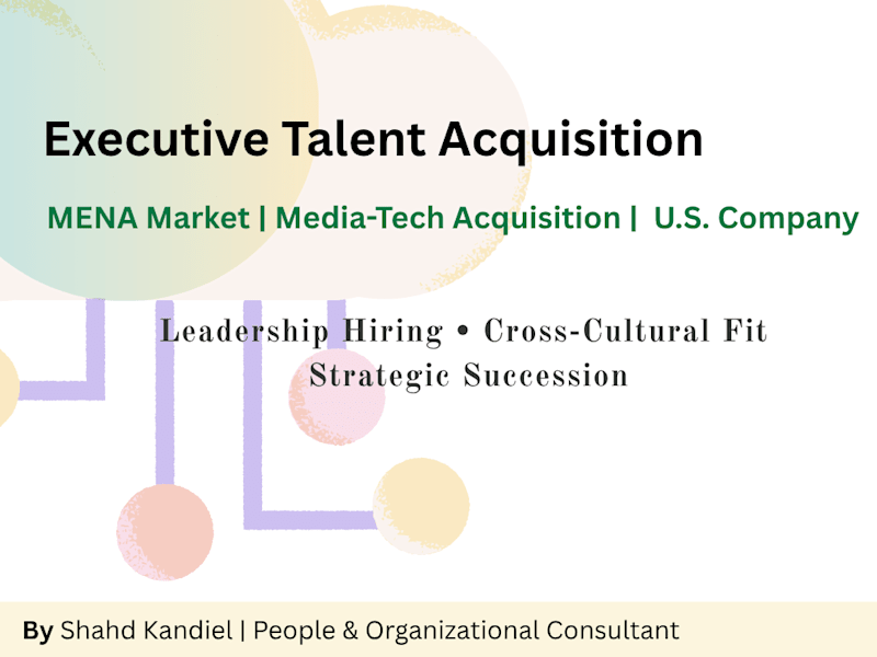 Cover image for Executive Talent Acquisition (MD Position) 