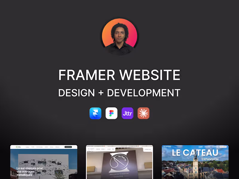 Cover image for Framer • Website (Design + Development)