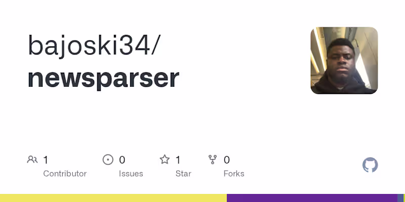 Cover image for News Parser Application