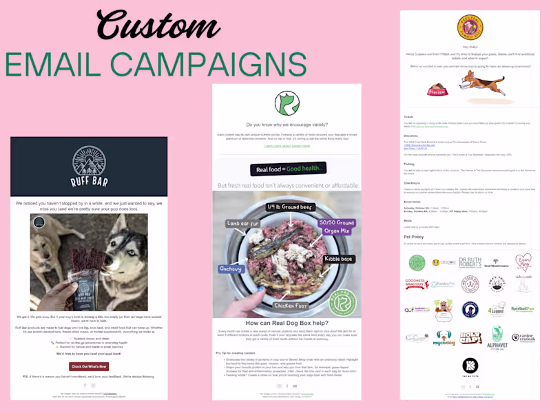 Cover image for Custom Email Campaigns That Convert