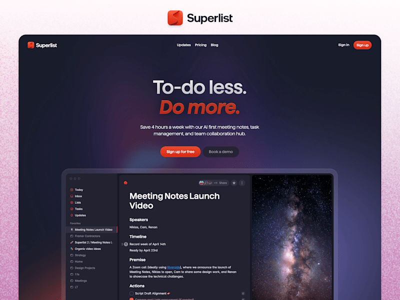 Cover image for Superlist Website Rebuild and Migration