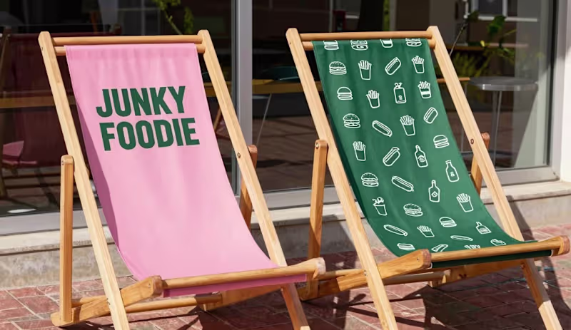 Cover image for Brand Identity || JUNKY FOODIE🍔: