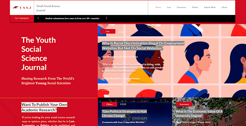 Cover image for Web Copy/Articles for an Online Journal 