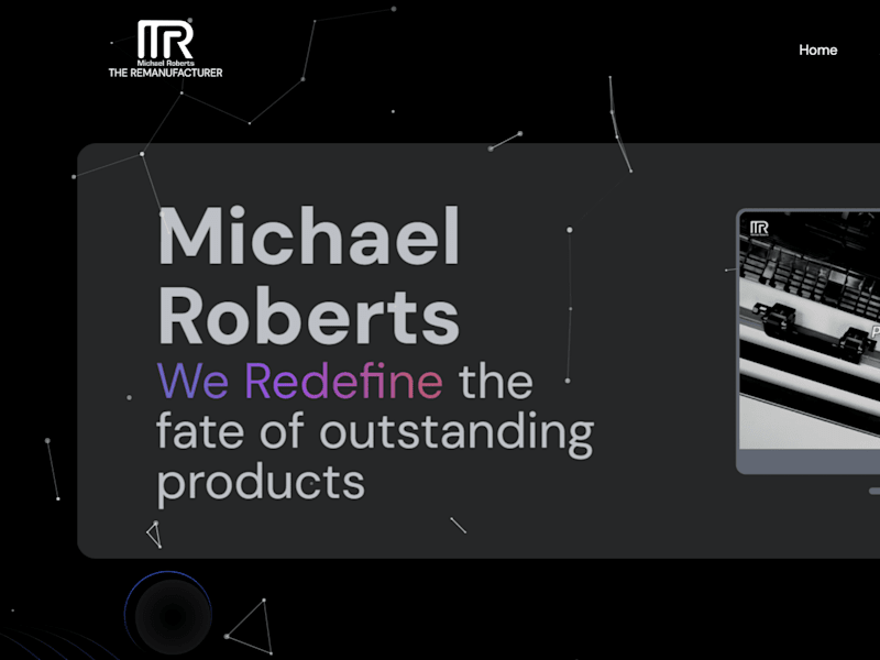 Cover image for Business website for Michael Roberts 